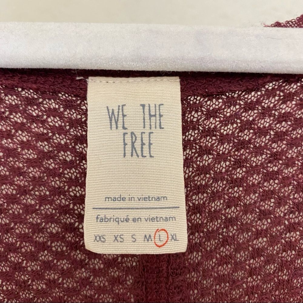 Free People | We The Free Catalina Thermal Top in Plum - Picture 6 of 9